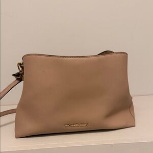 Michael Kors Beige Crossbody Bag